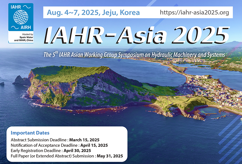 The 5th IAHR Asian Working Group Symposium on Hydraulic Machinery and Systems (IAHR-Asia 2025)